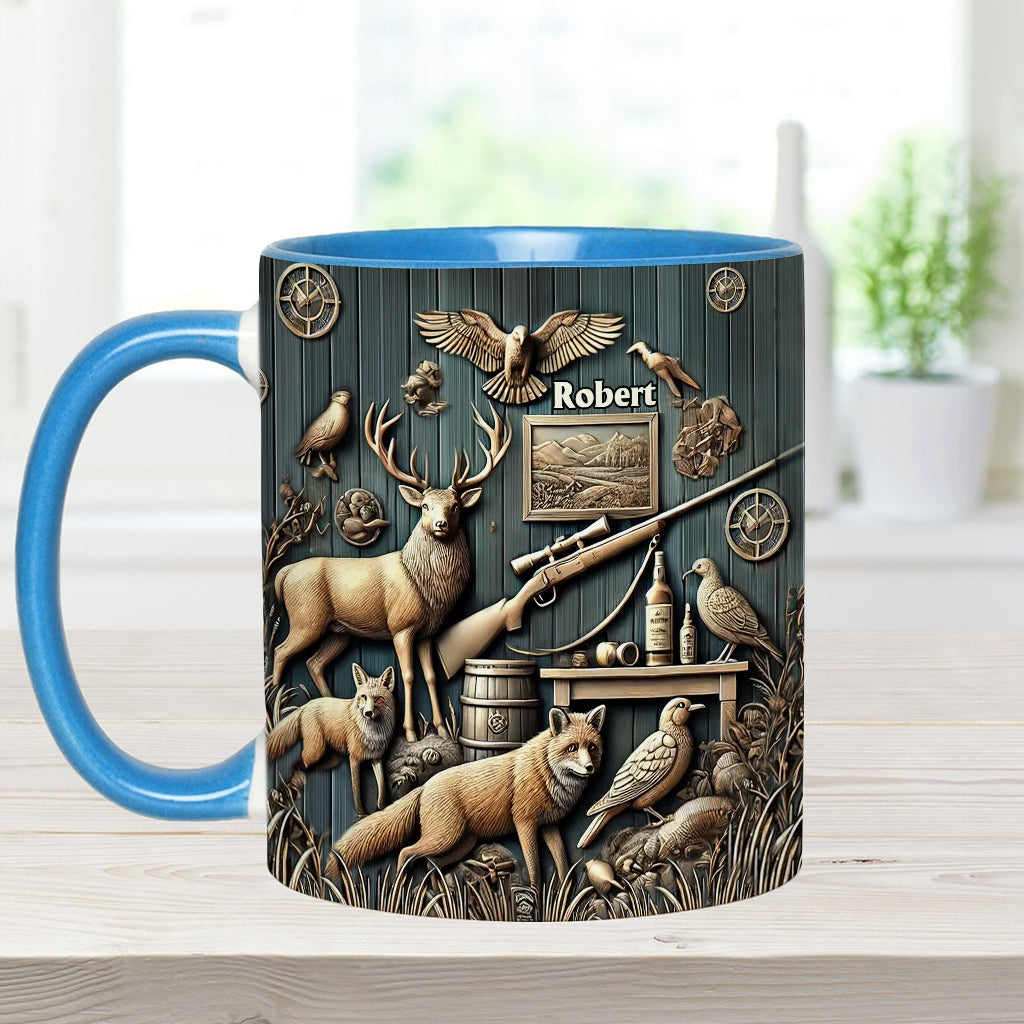 Best Hunter Ever - Personalized Hunting Accent Mug