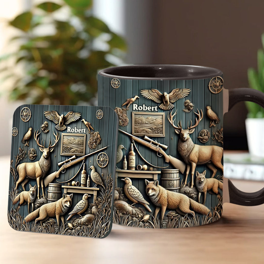 Best Hunter Ever - Personalized Hunting Accent Mug