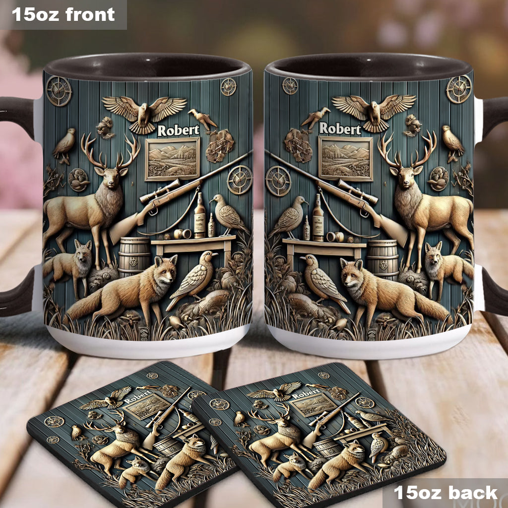 Best Hunter Ever - Personalized Hunting Accent Mug
