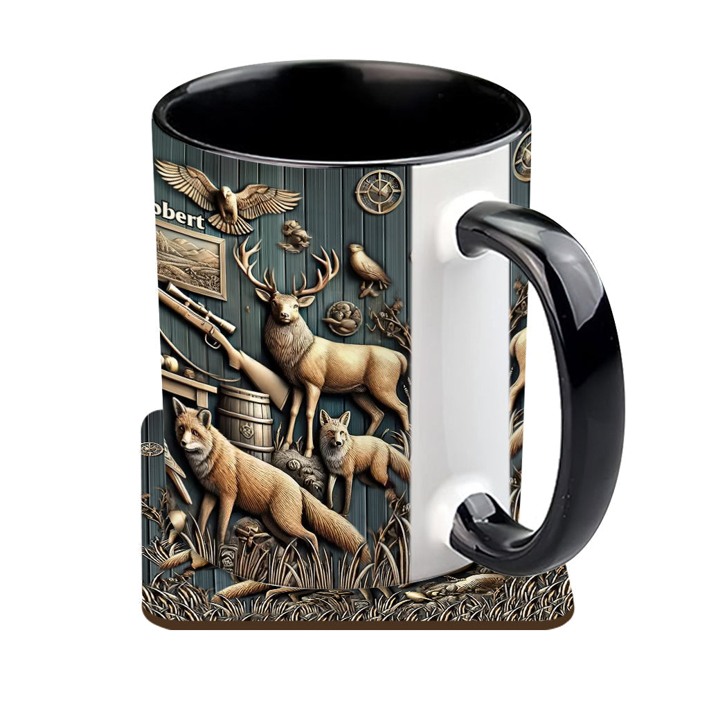 Best Hunter Ever - Personalized Hunting Accent Mug