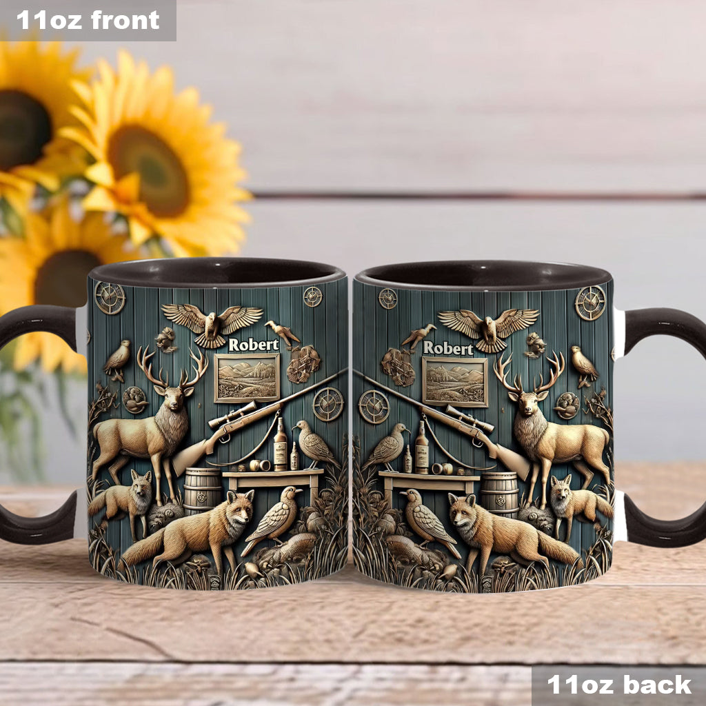 Best Hunter Ever - Personalized Hunting Accent Mug