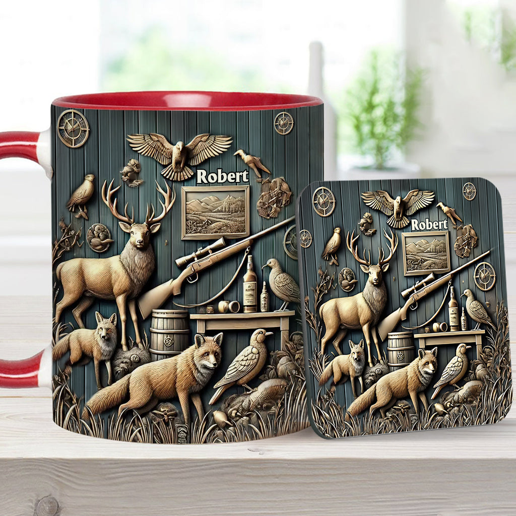 Best Hunter Ever - Personalized Hunting Accent Mug