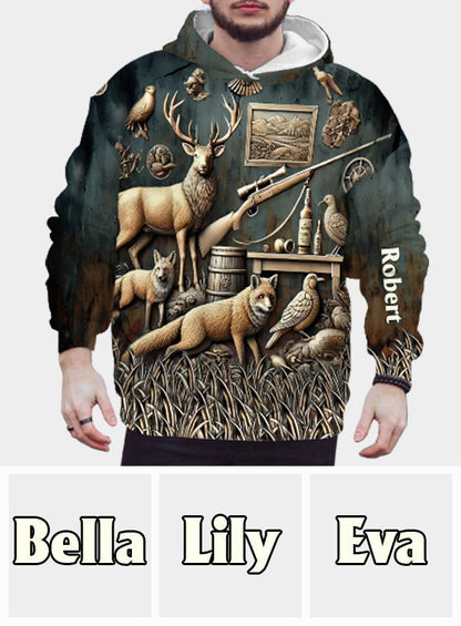 Best Hunter Ever - Personalized Hunting All Over Shirt