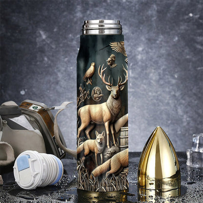 Best Hunter Ever - Personalized Hunting Bullet Tumbler