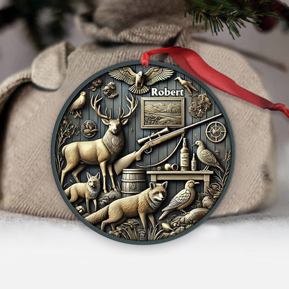 Best Hunter Ever - Personalized Hunting Ornament