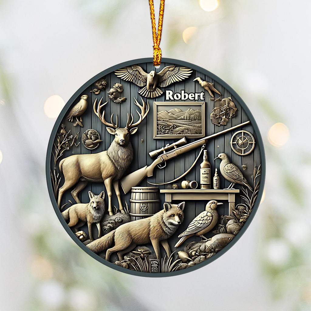 Best Hunter Ever - Personalized Hunting Ornament