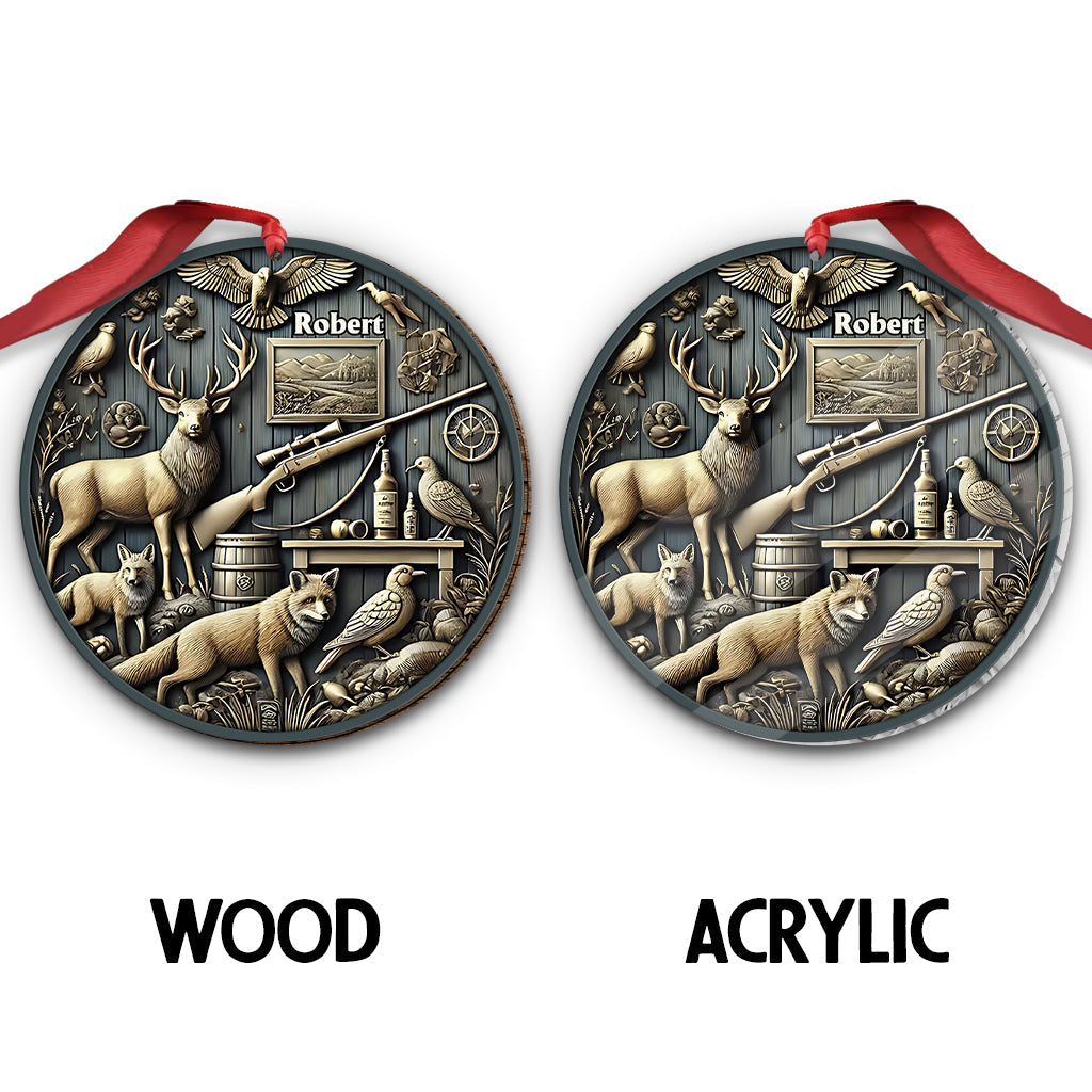 Best Hunter Ever - Personalized Hunting Ornament