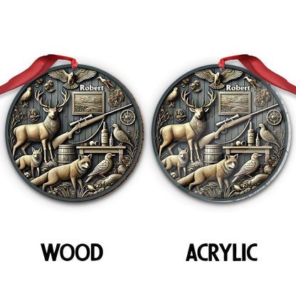 Best Hunter Ever - Personalized Hunting Ornament