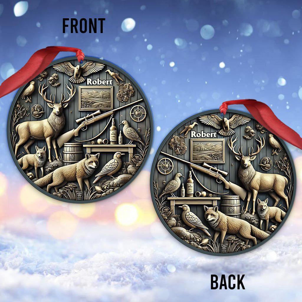 Best Hunter Ever - Personalized Hunting Ornament