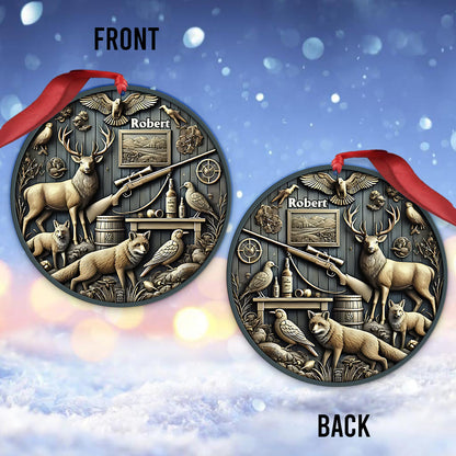 Best Hunter Ever - Personalized Hunting Ornament