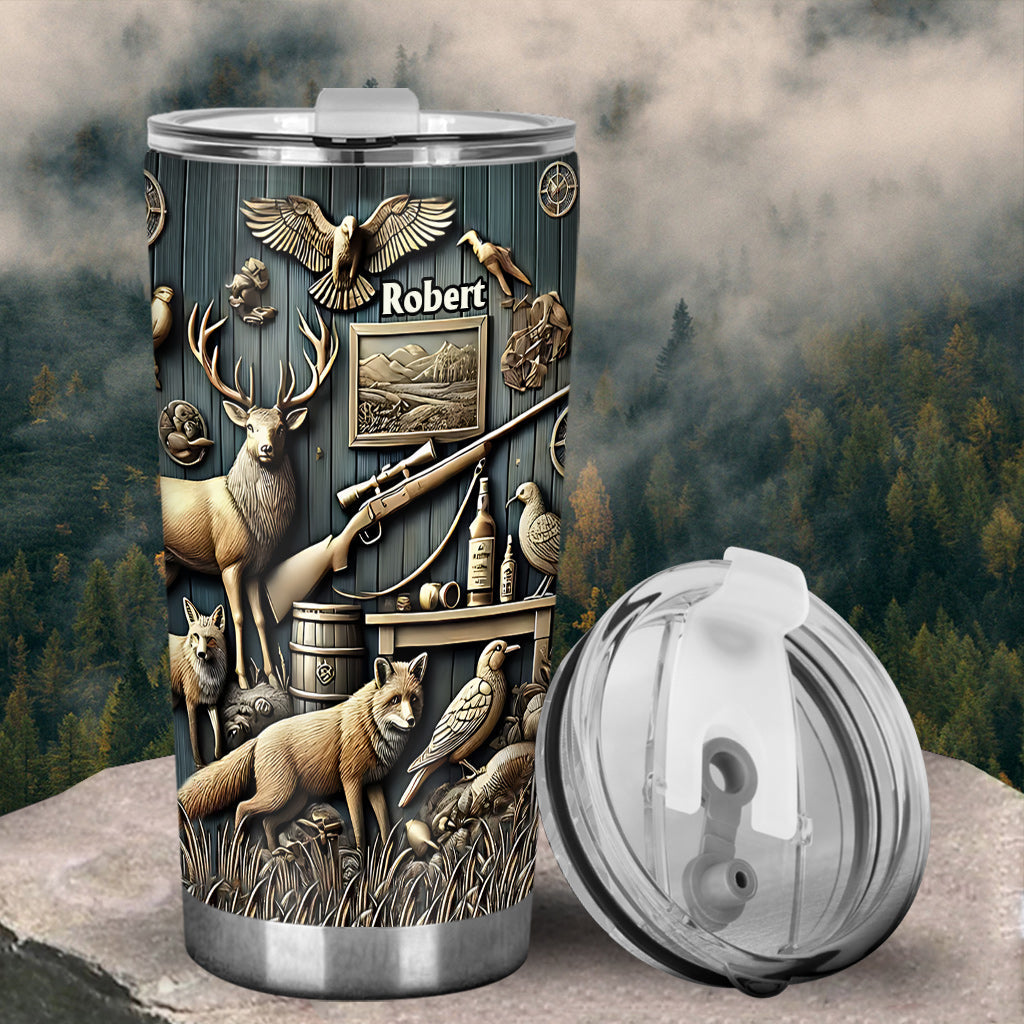 Best Hunter Ever - Personalized Hunting Tumbler