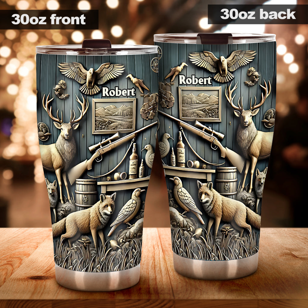Best Hunter Ever - Personalized Hunting Tumbler