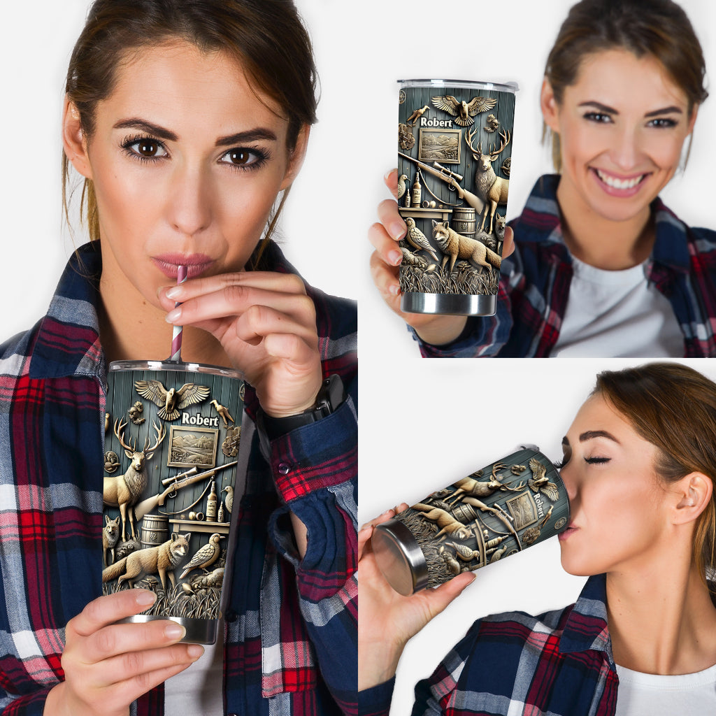 Best Hunter Ever - Personalized Hunting Tumbler
