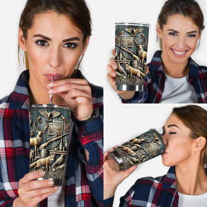 Best Hunter Ever - Personalized Hunting Tumbler