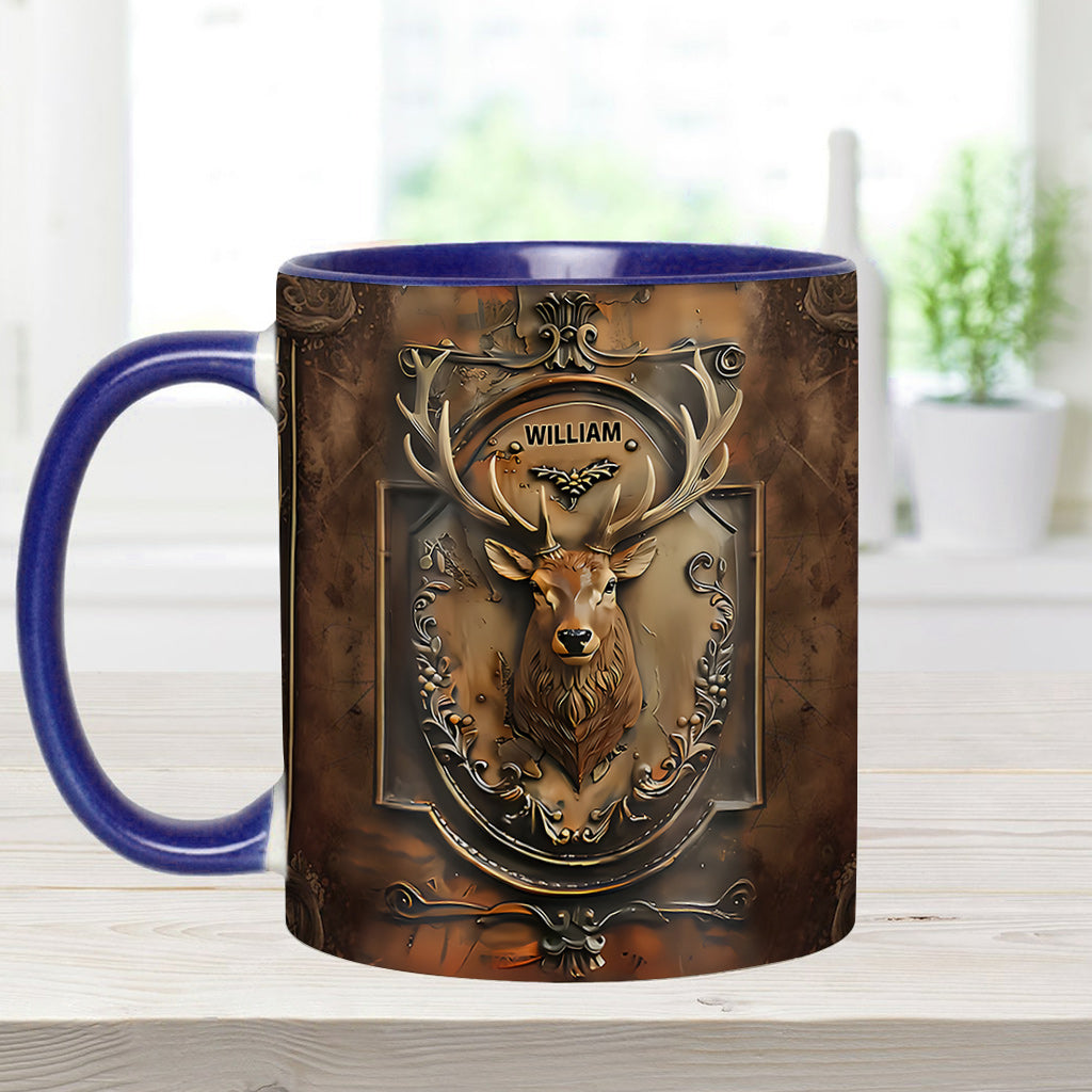 Deer Hunter - Personalized Hunting Accent Mug