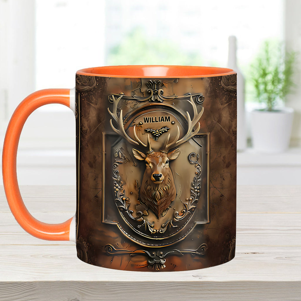 Deer Hunter - Personalized Hunting Accent Mug