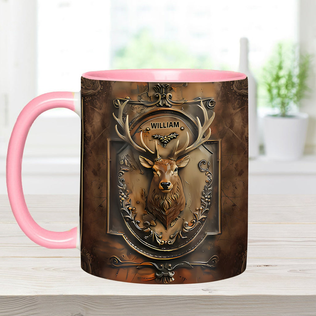 Deer Hunter - Personalized Hunting Accent Mug