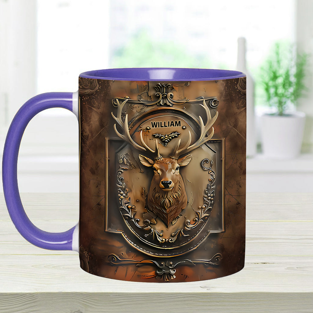 Deer Hunter - Personalized Hunting Accent Mug
