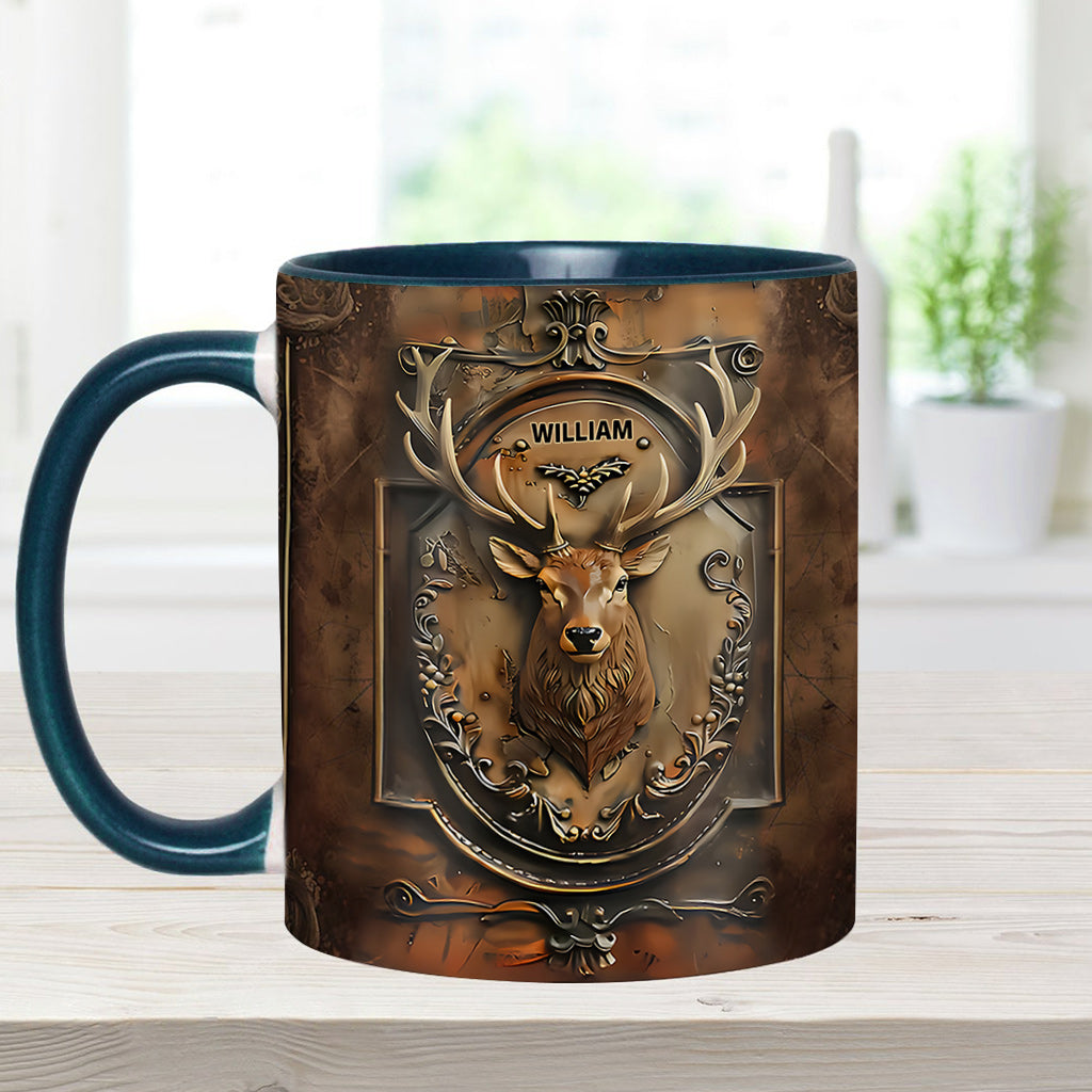 Deer Hunter - Personalized Hunting Accent Mug