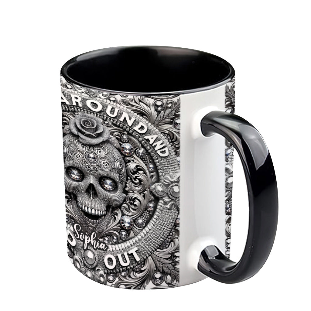Stunning Skull - Personalized Skull Accent Mug