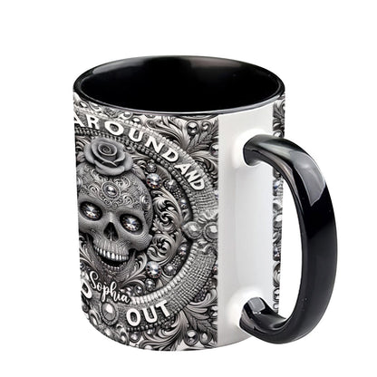 Stunning Skull - Personalized Skull Accent Mug