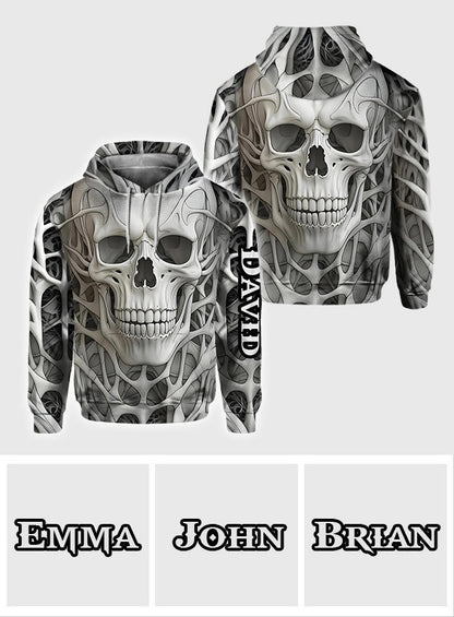 Love Skulls - Personalized Skull All Over Shirt