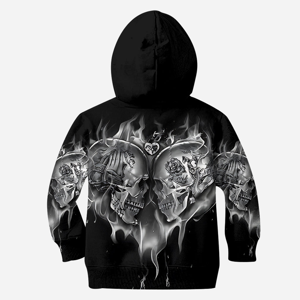 Love Skulls - Personalized Skull Hoodie and Leggings
