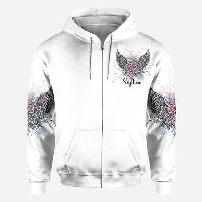 In Loving Memory Of The Old Me - Personalized Skull All Over Shirt