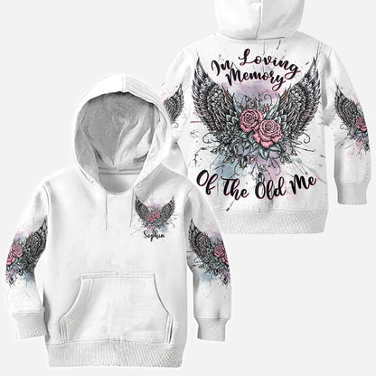 In Loving Memory Of The Old Me - Personalized Skull All Over Shirt