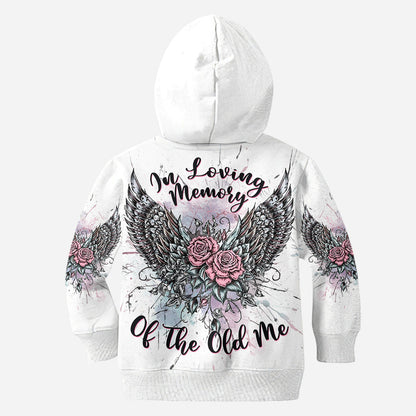 In Loving Memory Of The Old Me - Personalized Skull All Over Shirt
