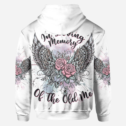In Loving Memory Of The Old Me - Personalized Skull All Over Shirt