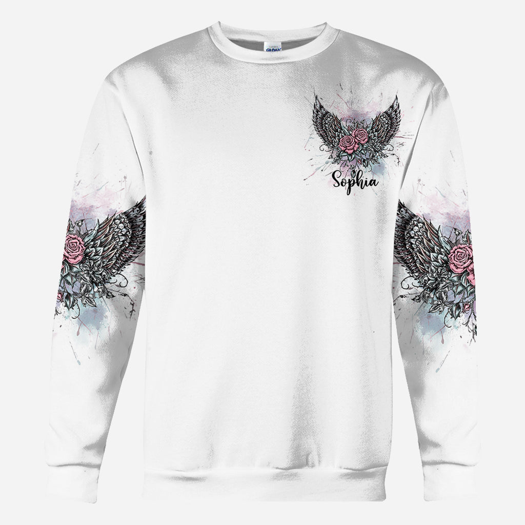 In Loving Memory Of The Old Me - Personalized Skull All Over Shirt