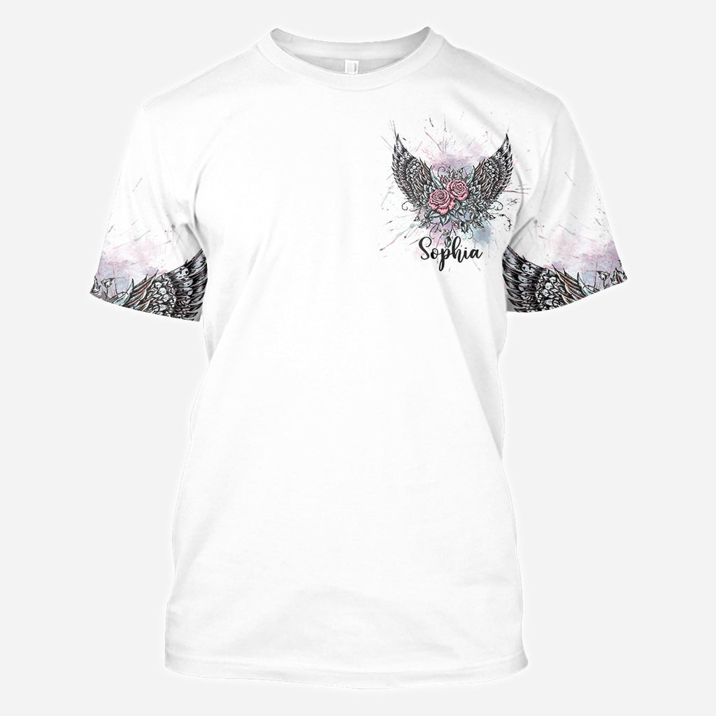 In Loving Memory Of The Old Me - Personalized Skull All Over Shirt