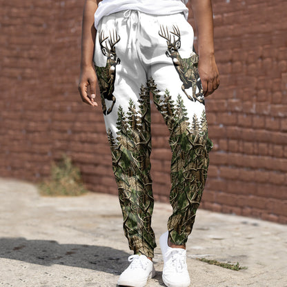 Deer Hunting - Personalized Hunting Hoodie and Sweatpants