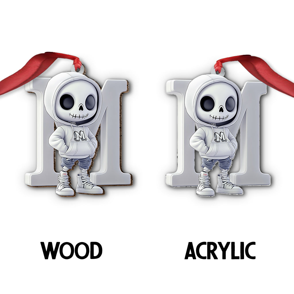Stylish Skull - Personalized Skull Ornament
