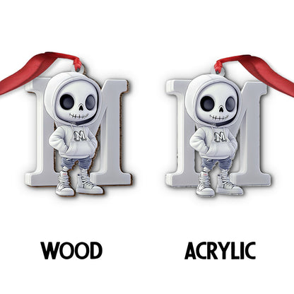 Stylish Skull - Personalized Skull Ornament