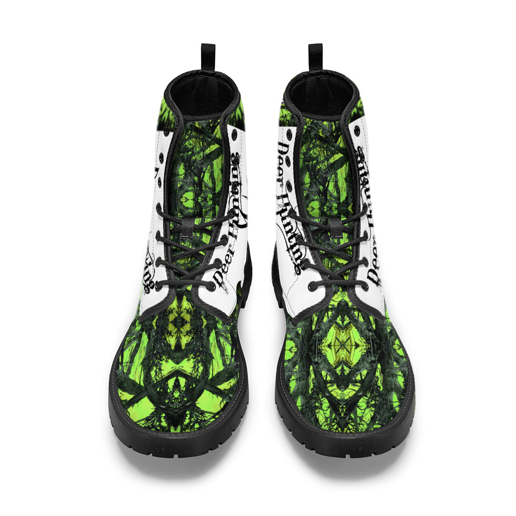 Deer Hunting - Personalized Hunting Leather Boots