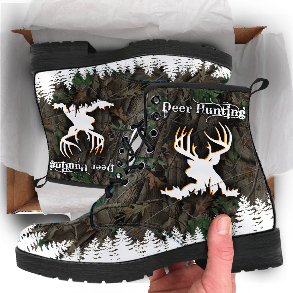 Deer Hunting - Hunting Leather Boots