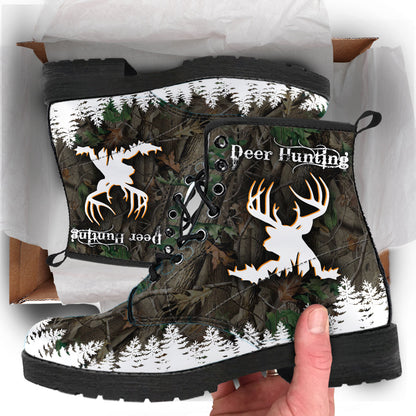 Deer Hunting - Hunting Leather Boots