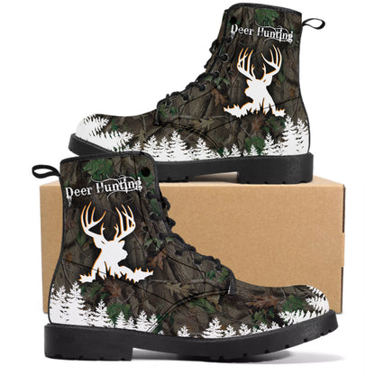 Deer Hunting - Hunting Leather Boots