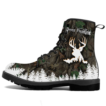 Deer Hunting - Hunting Leather Boots