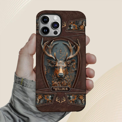 Stunning Deer - Personalized Hunting Full Print Phone Case