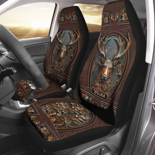 Stunning Deer - Personalized Hunting Seat Covers
