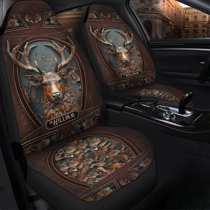 Stunning Deer - Personalized Hunting Seat Covers