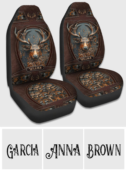 Stunning Deer - Personalized Hunting Seat Covers
