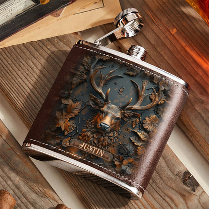Hunting For Life - Personalized Hunting Hip Flask