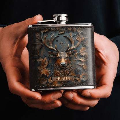 Hunting For Life - Personalized Hunting Hip Flask
