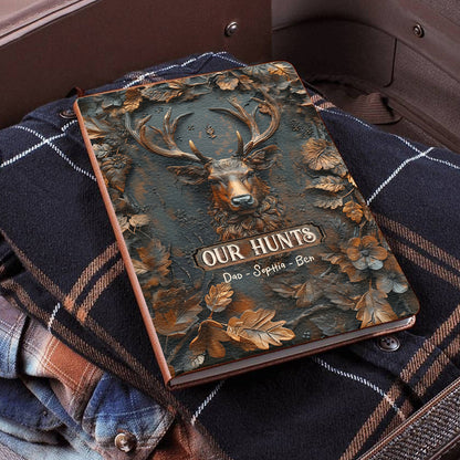 Our Hunting - Personalized Hunting Leather Journal