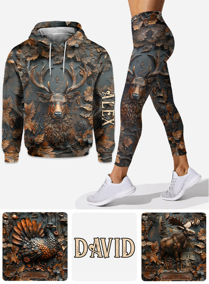 Hunting For Life - Personalized Hunting Hoodie and Leggings