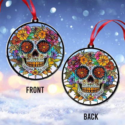 Stunning Skull - Personalized Skull Ornament